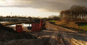 Fremdüberwachung eines Bodenabbaus bei Rhauderfehn, Landkreis Leer